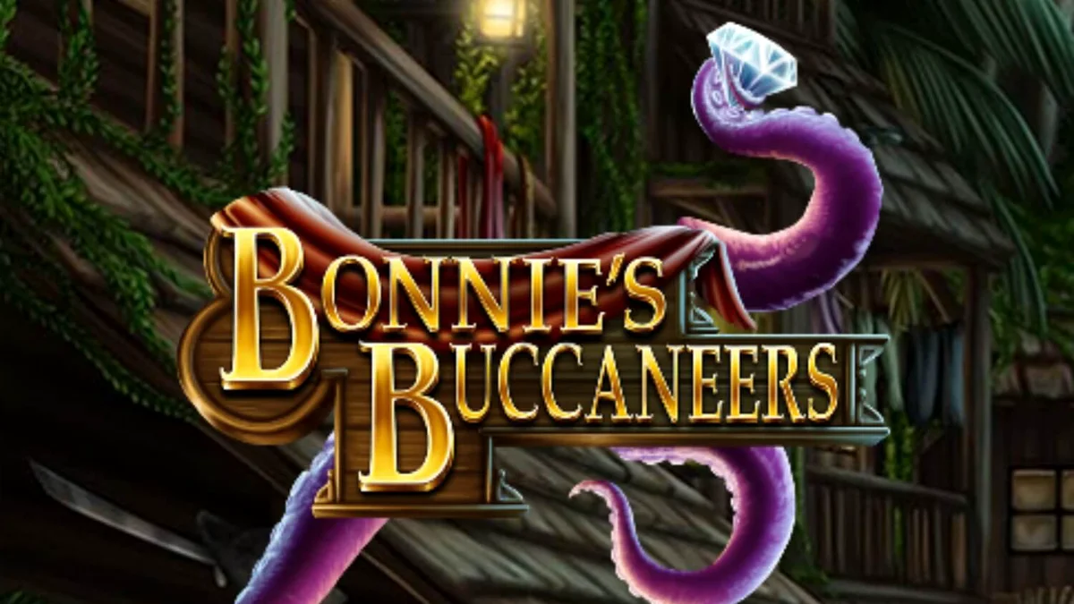 Bonnie’s Buccaneers slot game interface featuring pirate theme